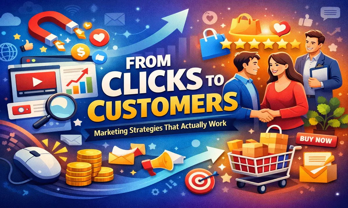 From Clicks to Customers: Marketing Strategies That Actually Work